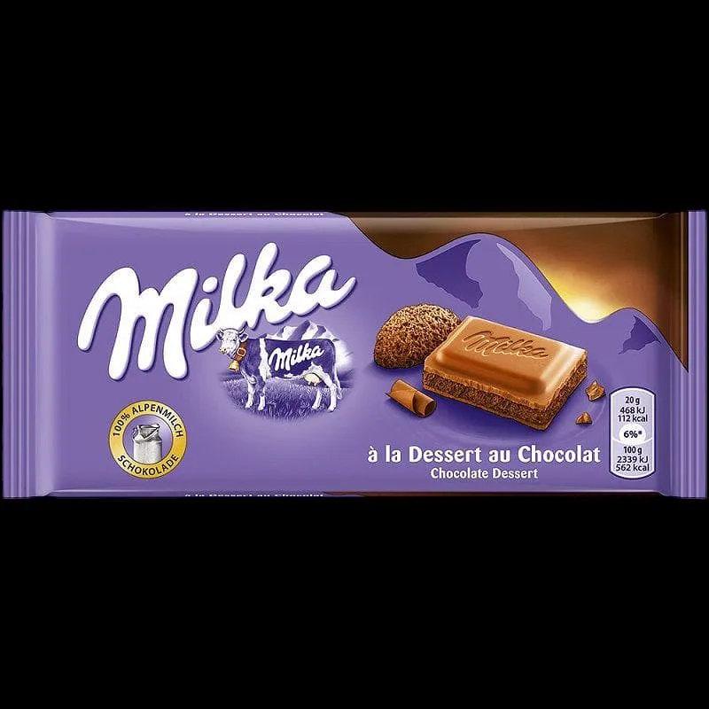 Milka Chocolate with Cream & Biscuit 100g