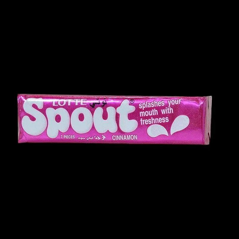 Lotte Spout Cinnamon (7 Pieces) 23.8g