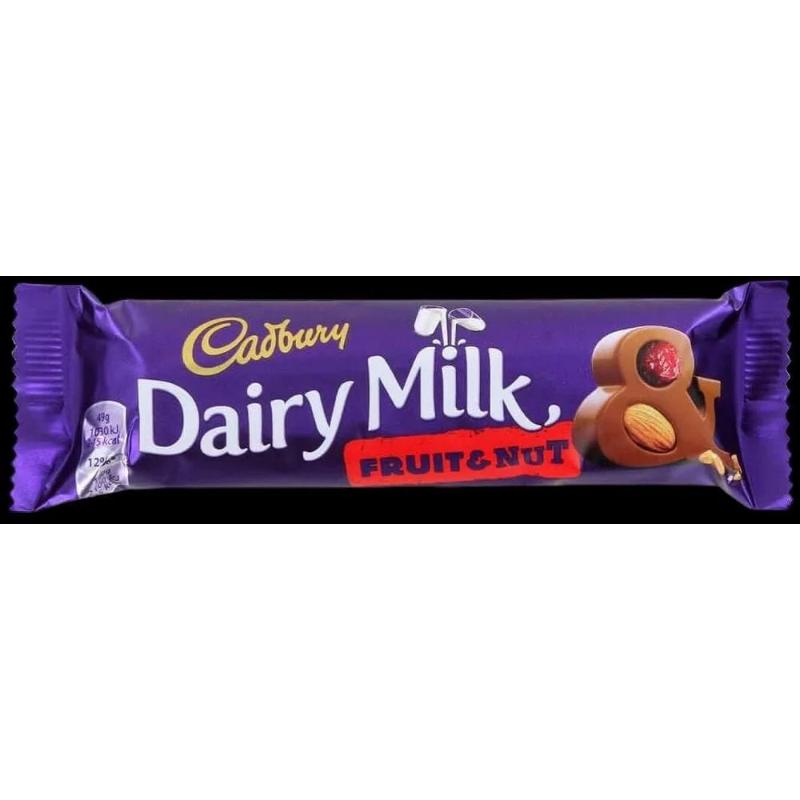 Cadbury Dairy Milk Fruit And Nut Imp 45G