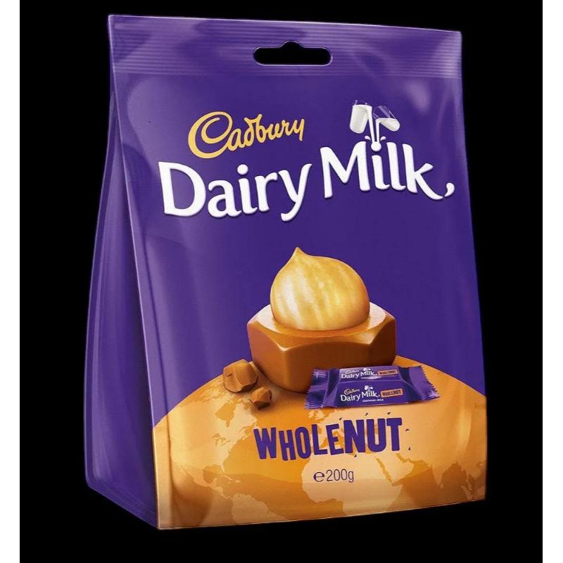 Cadbury Dairy Milk WholeNut Bag 200G