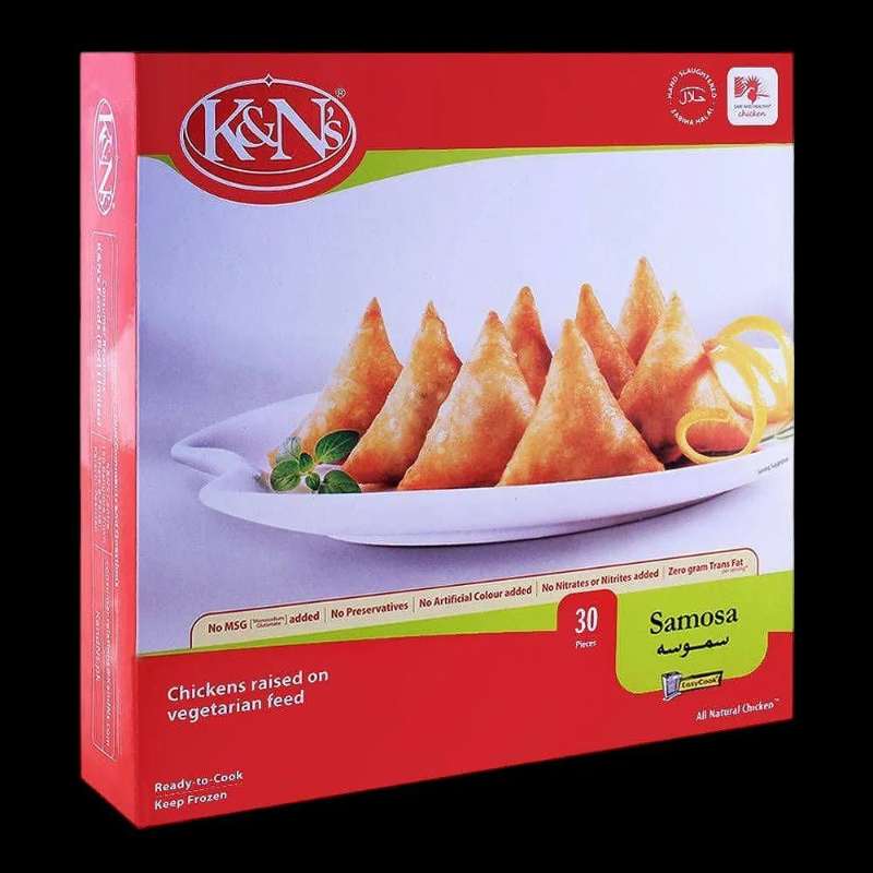 K&N Chicken  Samosa 30Pcs
