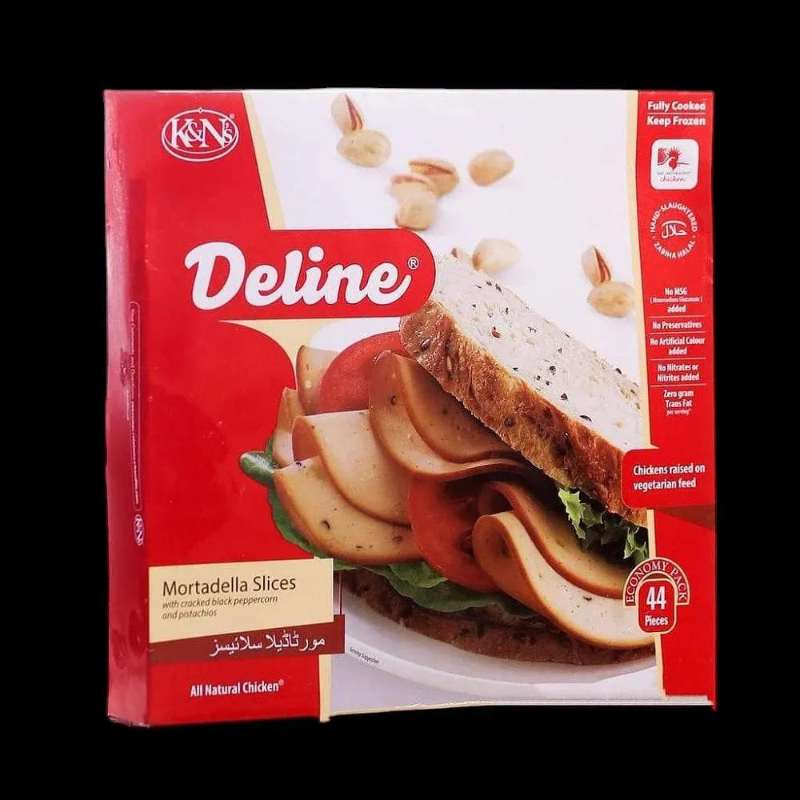 K&N  Mortadel Slices 616Gm