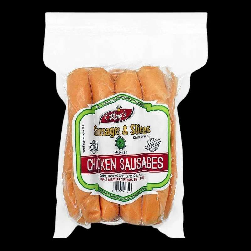 Kings Chicken Sausages 340Gm