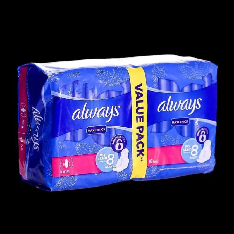 Always Maxi Thick Long Duo Pack 18 Pieces