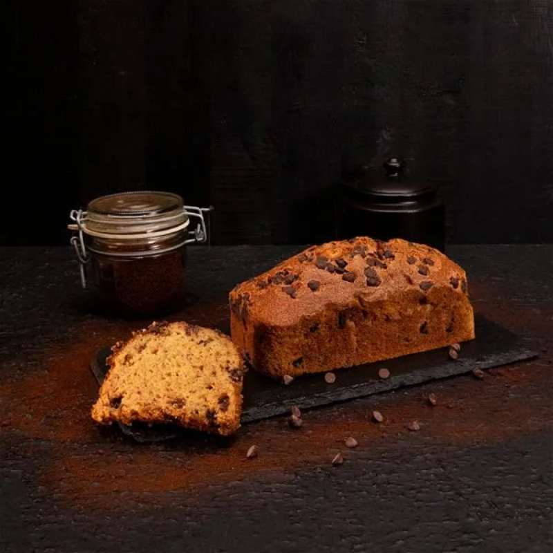 Butter Banana Choco Chip Cake