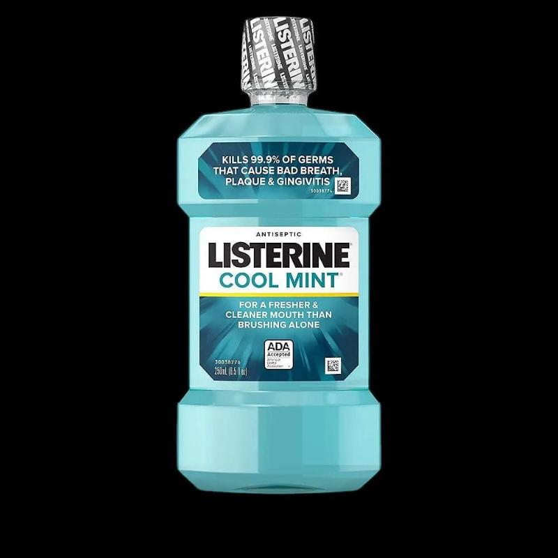 Listerine Mouthwash Mild & Minty Flavours Alcohol Free 250ml