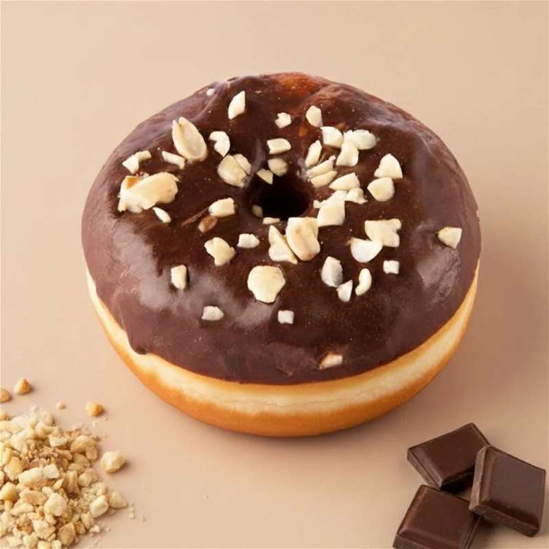 Chocolate Peanuts Donut