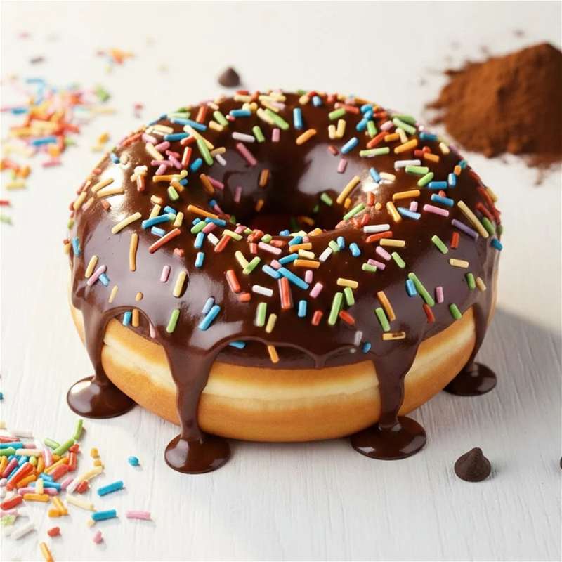 Chocolate Sprinkle Donut