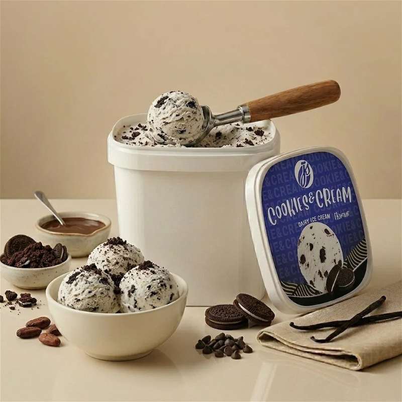 JS Premium Cookies & Cream Ice Cream