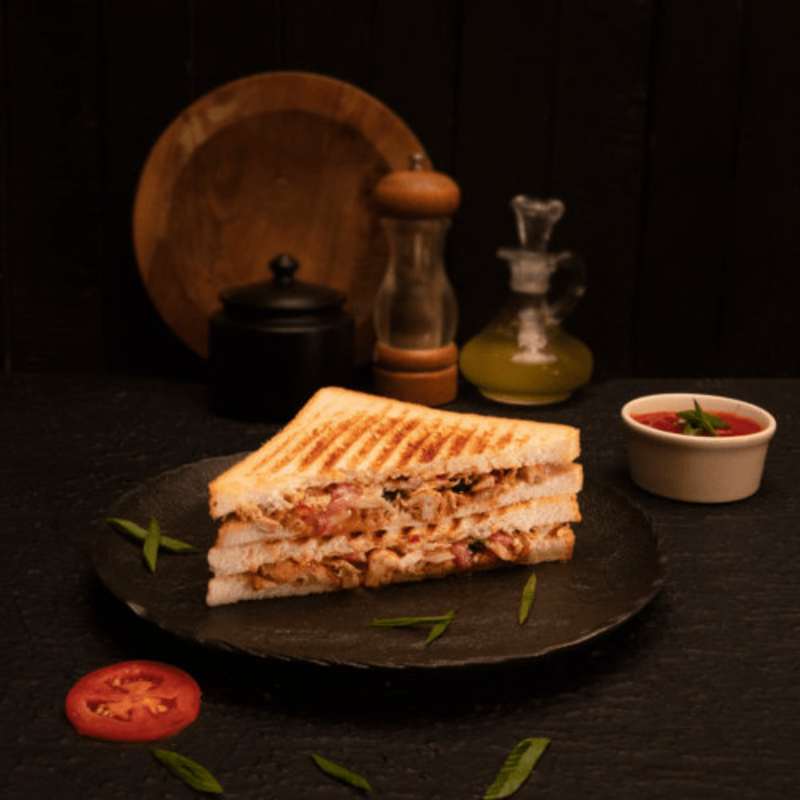 Chicken Salsa Sandwich