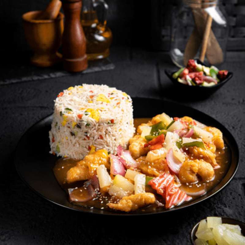 Thai Crispy Sweet & Sour Chicken