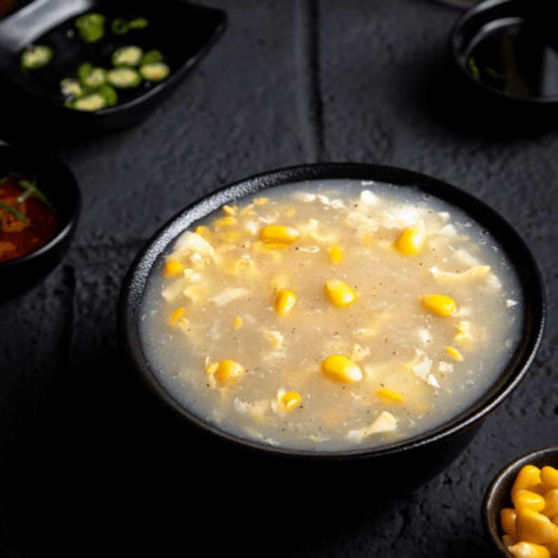 Chicken Corn Soup (Single Serving)