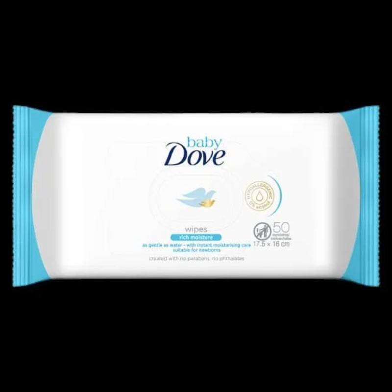 Dove Baby Wipes Rich Moisture 50 Pieces