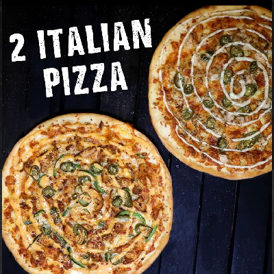 2 Italian Crust Pizza