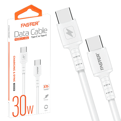 FASTER DATA CABLE TYPE-C FC-30W