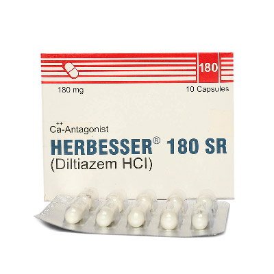 HERBESSER CAP SR 180MG