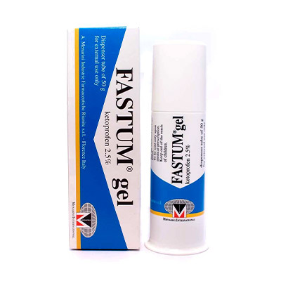 FASTUM GEL 2.5% 50GM