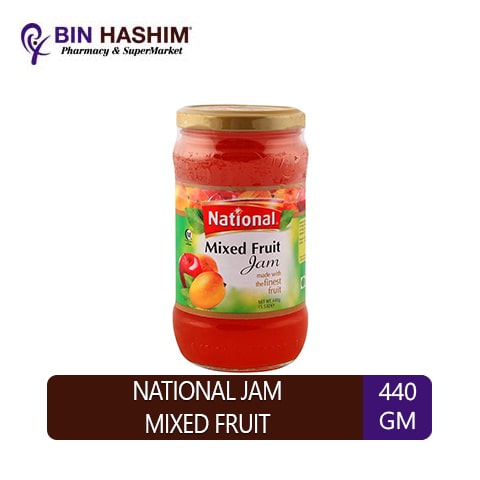 NATIONAL JAM 420GM MIXED FRUIT