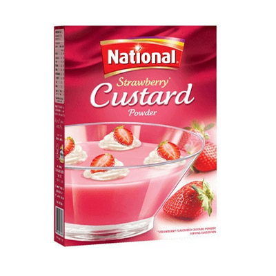 NATIONAL CUSTARD 275GM STRAWBERRY