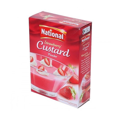 NATIONAL CUSTARD 120GM STRAWBERRY