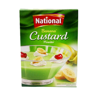 NATIONAL CUSTARD 120GM BANANA