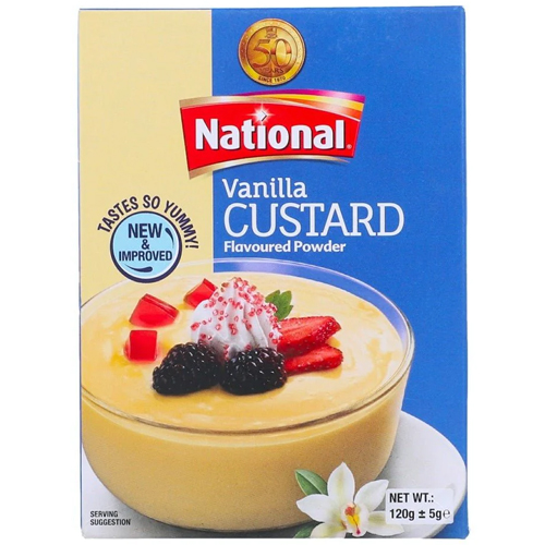 NATIONAL CUSTARD 120GM VANILLA