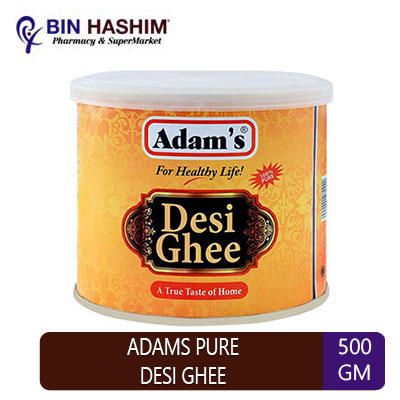ADAMS PURE DESI GHEE 500GM