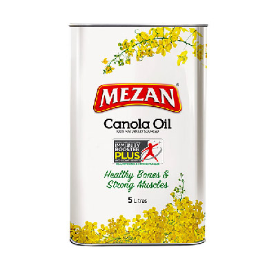 MEZAN CANOLA OIL 16LITRE TIN