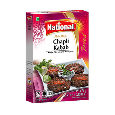 NATIONAL MASALA 72GM CHAPLI KABAB