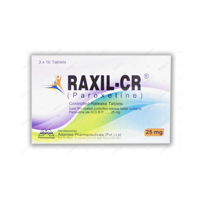 RAXIL TAB CR 25MG
