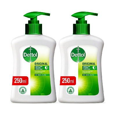 DETTOL HAND WASH 250ML ORIGINAL 2PCS