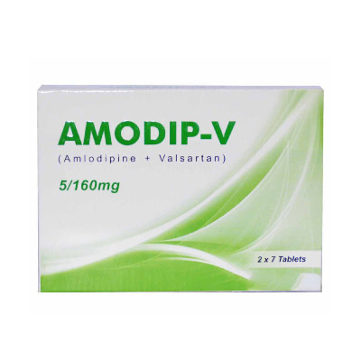 AMODIP TAB V 5/160MG 14S