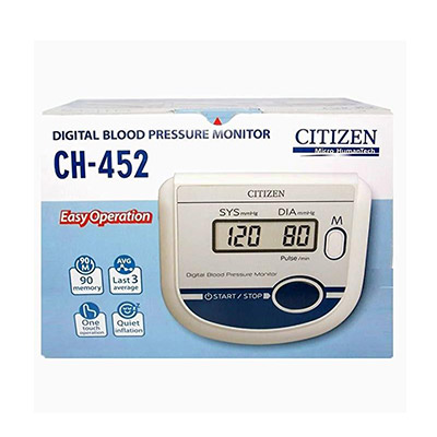 CITIZEN DIGITAL BLOOD PRESSURE MONITOR CH-452