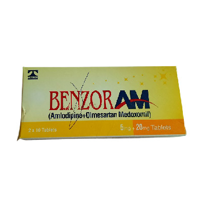 BENZOR TAB AM 5MG/20MG 20S