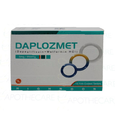 DAPLOZMET TAB 5/850MG