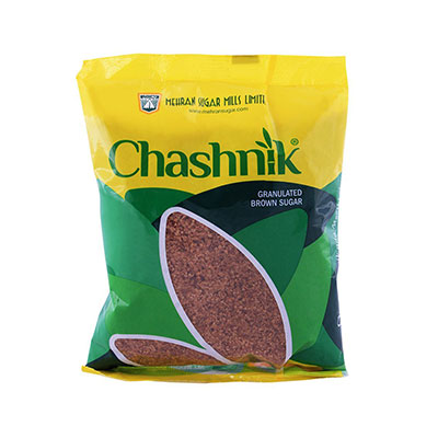 CHASHNIK BROWN SUGAR GRANULATED 500GM POUCH