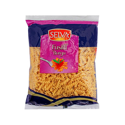 SELVA PASTA 500GM FUSILLI