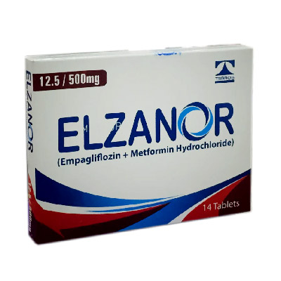 ELZANOR TAB 12.5/500MG 14S