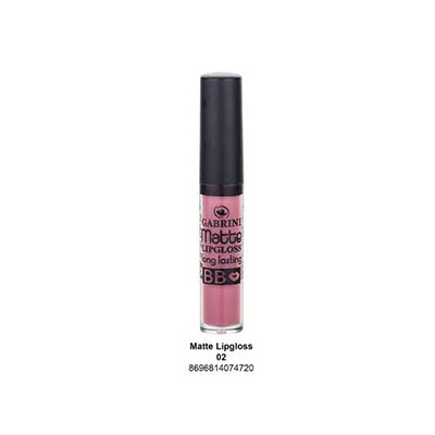 GABRINI MATTE LIPGLOSS LONG LASTING 02