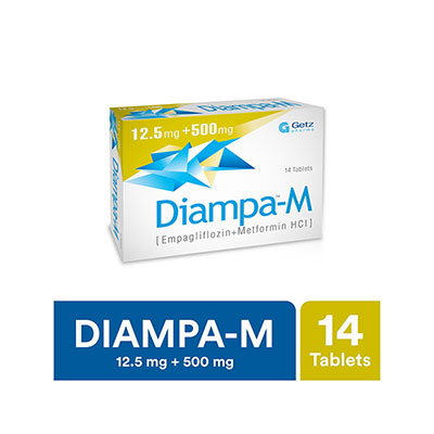 DIAMPA TAB M 12.5/500MG 14S