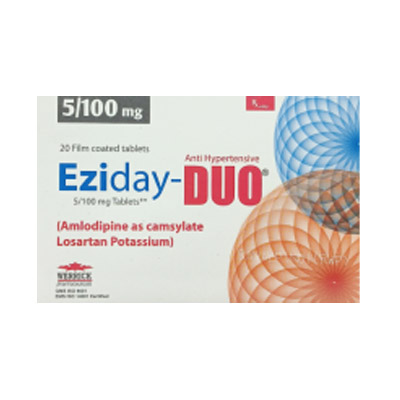 EZIDAY TAB DUO 5/100MG
