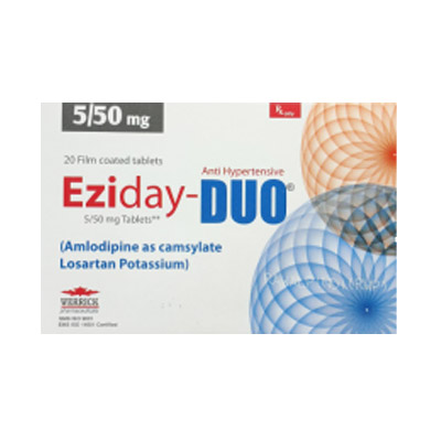 EZIDAY TAB DUO 5/50MG