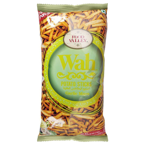 WAH POTATO STICKS 150GM GARLIC MAYO