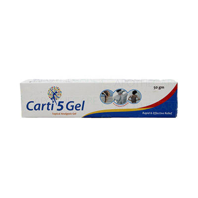 CARTI 5 GEL 50GM