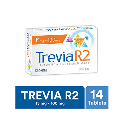 TREVIA R2 TAB 15MG/100MG