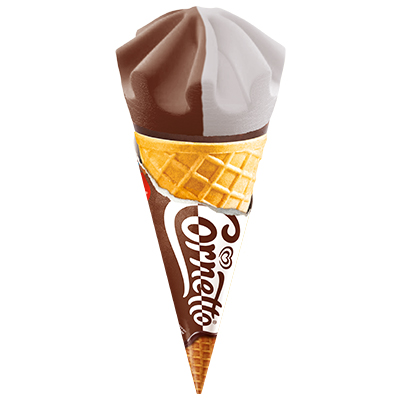 WALLS ICE CREAM 80ML CORNETTO POP CONE CHOCOLATE VANILLA
