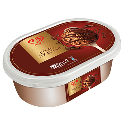 WALLS ICE CREAM 700ML DOUBLE CHOCOLATE TUB