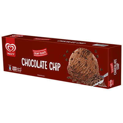 WALLS ICE CREAM CREAMY DELIGHTS CHOCOLATE CHIP