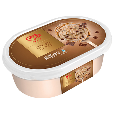 WALLS ICE CREAM COOKIE CRAZE TUB