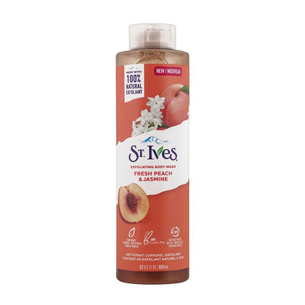 St. Ives Fresh Peach & Jasmine Body Wash 650ml